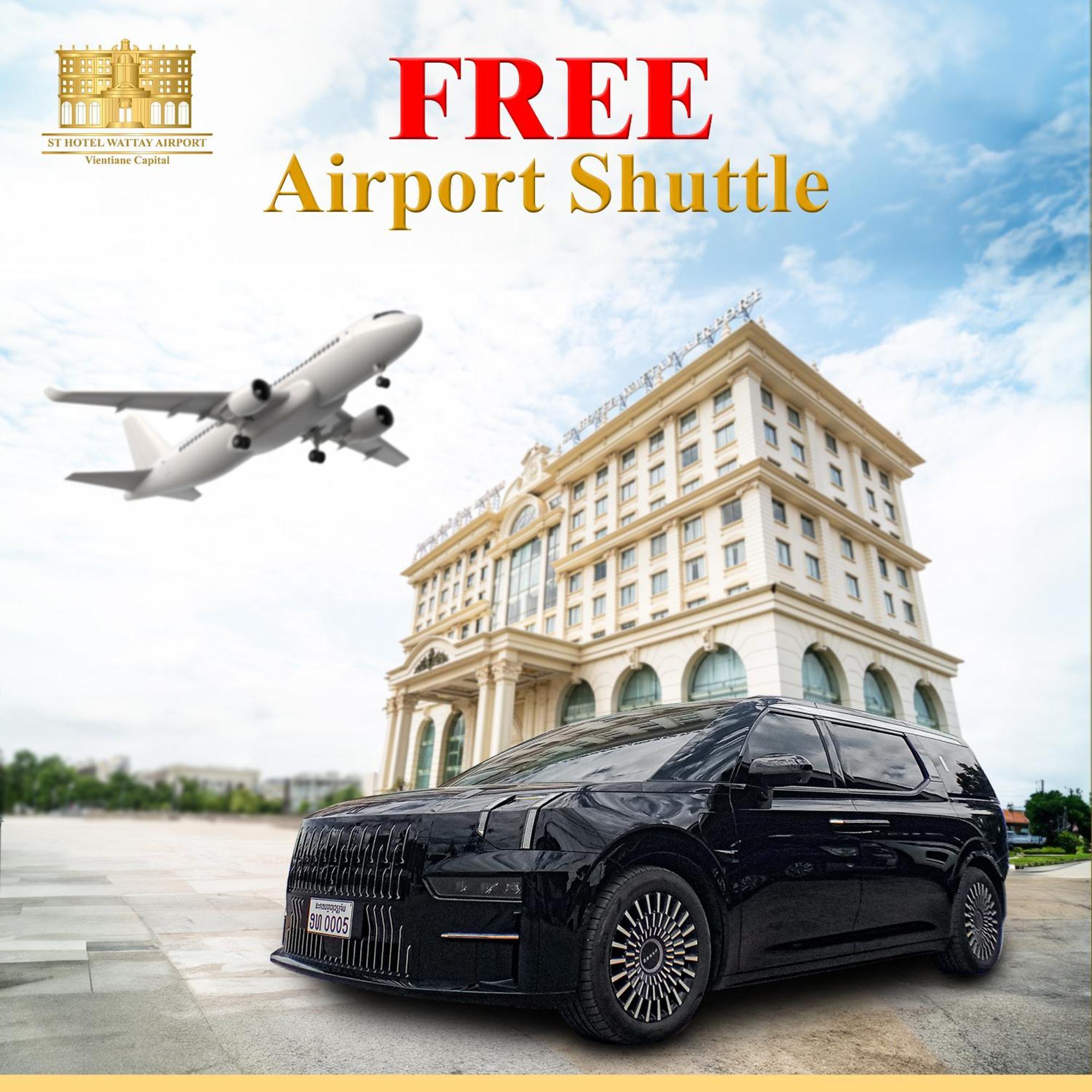 St Hotel Wattay Airport Vientiane Esterno foto