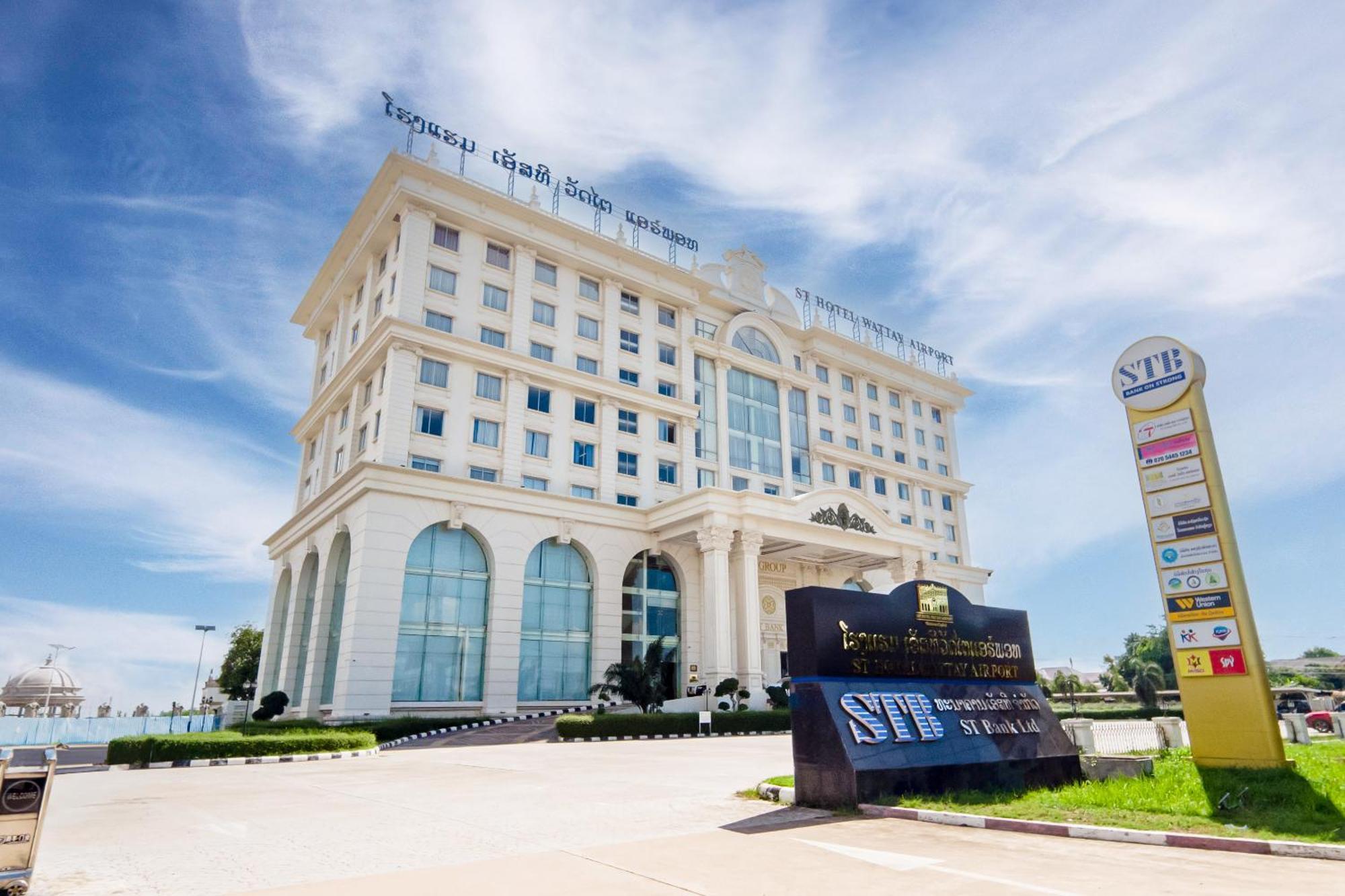 St Hotel Wattay Airport Vientiane Esterno foto